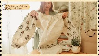 Thumbnail: Slow Life in a Ukrainian Village | Cooking Borscht and Restoring an Antique Embroidered Shirt