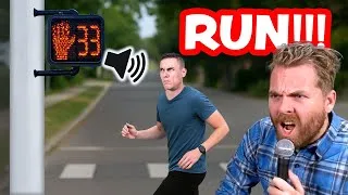 Thumbnail: Crosswalk Speaker Screams at People!