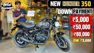 Thumbnail: New Hunter 350 Price Hike || 3 Best Down payment Option || 3,000 Emi ?