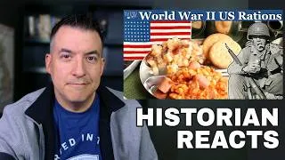 Thumbnail: What American Soldiers Ate in WWII (B-Ration) - Tasting History Reaction