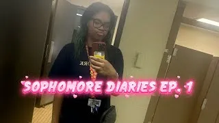 Thumbnail: my first days back at college… 🎓💛 | SOPHOMORE DIARIES EP. 1