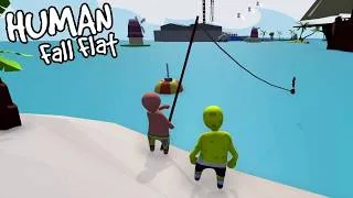 Thumbnail: SPONGEBOB AND PATRICK FISHING in HUMAN FALL FLAT