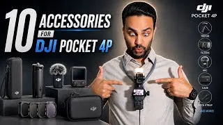 Thumbnail: 10 MUST-HAVE Accessories for DJI Osmo Pocket 4P! 🔥 Upgrade Your Setup! #dji #djipocket4p