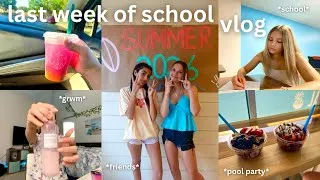 Thumbnail: last week of school vlog
