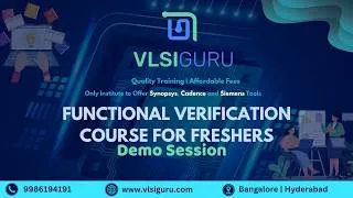 Thumbnail: Functional Verification Demo Session – VLSIGURU