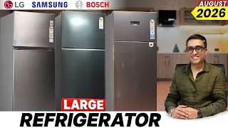 Thumbnail: Best Refrigerator 2026 | Best Double Door Refrigerator 2026 | Best Large Refrigerator 2026