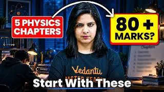 Thumbnail: Score 80+ in Physics using Just 5 Chapters! 😱 | NEET Strategy by Lerin Mam