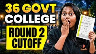 Thumbnail: Round 2 Cutoff Analysis: 36 Govt Medical Colleges | NEET | Aswathi Mam 🚨