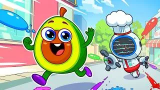 Thumbnail: Don't Play With Electricity – Be Safe Every Day! 🚫⚡😲VocaVoca🥑Show Kids Songs