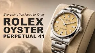 Thumbnail: Rolex Oyster Perpetual 41 Beige Dial (Ref. 134300) | Luxury Watch Showcase | Vogue Watch Collector