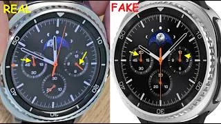 Thumbnail: Samsung galaxy watch 8 how to spot original. Fake vs Real Samsung watch 8 LTE smart watch