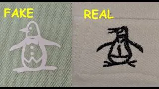 Thumbnail: How to spot Original Penguin Polo shirt. Original Penguin shirt real vs fake review