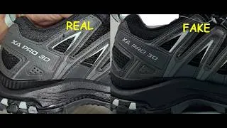 Thumbnail: Salomon xa pro 3d real vs fake review. How to spot original Salomon Xa pro sneakers