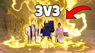 Thumbnail: 3V3 Mode is PURE CHAOS in Roblox The Strongest Battlegrounds..