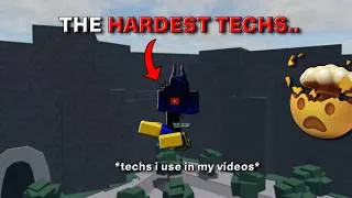 Thumbnail: The HARDEST TECHS For EVERY CHARACTER In The Strongest Battlegrounds (200K SUBS SPECIAL 🤯🎉)