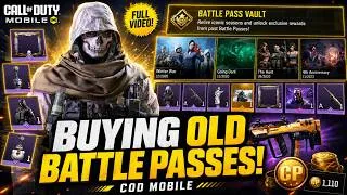 Thumbnail: Buying OLD Battle Passes in COD Mobile! Battle Pass Vault Rewards & Unlocks#CODMobile #CODM