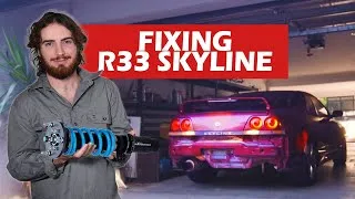 Thumbnail: I put COILOVERS in my R33 Skyline