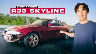 Thumbnail: First drive in the CHEAPEST Skyline | R33 Skyline GTST