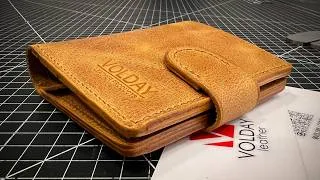 Thumbnail: 👀 A SUPER COMPACT WALLET! 🔥 Why won't you want to part with it? | #LEATHERCRAFT #ASMR #DIY