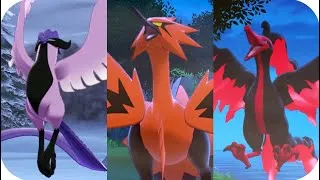 Thumbnail: Pokémon Sword and Shield - Galarian Legendary Birds Location and Battle (HQ)