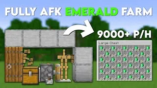 Thumbnail: Minecraft Easy Tripwire Hook + Emerald Farm 1.21+