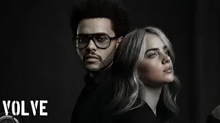 Thumbnail: Billie Eilish & The Weeknd - KISS ME IN THE DARK (Official Lyric Volve)