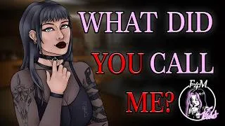 Thumbnail: Accidentally Calling Your HOT Goth Bully 'Mommy'! (gf asmr | f4m | fdom | enemies to lovers | spicy)