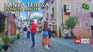 Thumbnail: 🇧🇷 🇮🇹 SANTA TERESA Celebrates Italian Culture ⏤ Espírito Santo Walking Tour 【 4K UHD 】