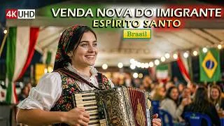 Thumbnail: 🇧🇷 🇮🇹 Italian Culture Lives On in This Brazilian Town ⏤ Venda Nova do Imigrante 【 4K UHD 】
