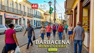 Thumbnail: 🇧🇷 BARBACENA — Urban Life in a Traditional City of Minas Gerais — Walking Tour 【 4K UHD 】