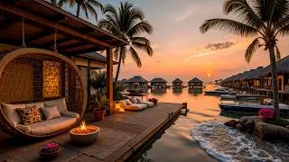 Thumbnail: Warm Bossa Nova & Refreshing Coastal Breezes - Relaxing Jazz In A Luxury Beachfront Villa Ambience