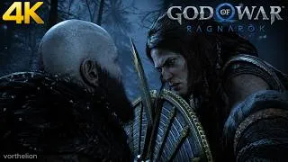Thumbnail: God of War Ragnarok - Intro Freya Attacks Kratos | PS5 4K 60FPS