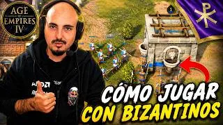 Thumbnail: ASÍ se juega BIZANTINOS en 2026 | 5 CISTERNAS + APERTURA A LIMITANEI | TUTORIAL AOE4 🔥