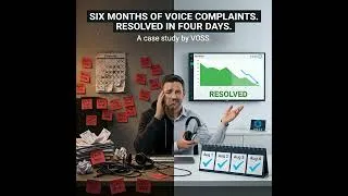 Thumbnail: Six months of voice complaints. Resolved in four days