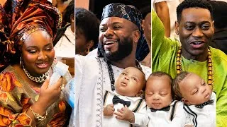 Thumbnail: ITELE D ICON SURPRISE LATEEF ADEDIMEJI AND HIS WIFE MOBIMPE AT THEIR TRIPLETS NAMING CEREMONY 