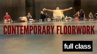 Thumbnail: Floorwork Class @Kibbutz Contemporary Dance Company (KCDC)