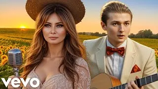 Thumbnail: Barron Trump and His Mother Perform the Duet 'Jesus Leads Us' at the Sunflower Garden [ AI Cover ]