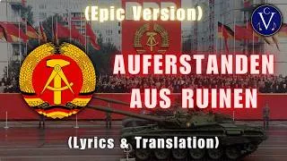 Thumbnail: "Auferstanden aus Ruinen" (Risen from Ruins) | East German Anthem (1949 - 1990) Lyrics & Translation