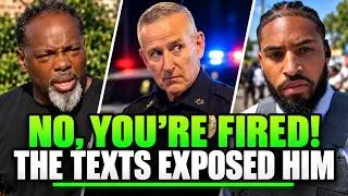 Thumbnail: White Police Chief's RACIST Texts Surface -Then BLACK City Leaders REFUSE To Let Him Just Resign