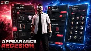 Thumbnail: Illenium Appearance Redesign | Modern UI, Real Clothing Images & Theme Studio [ESX, QBox, QBCore]