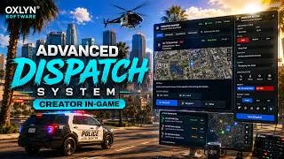 Thumbnail: FiveM Script | Dispatch System 🚨 In-Game Editor, Live Call Map & Emergency Line (ESX/QB/QBox)