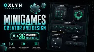 Thumbnail: FiveM Minigames Script 🎮 36+ Games — Hacking, Circuit, Firewall & Skill Checks (ESX/QB/QBox)