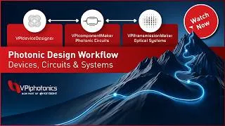 Thumbnail: Photonic Design Workflow - Device, Circuit & System Simulation