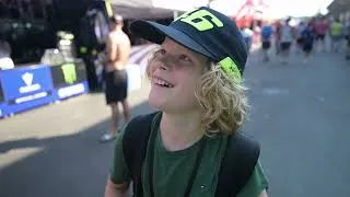 Thumbnail: FROM A CAMPING TRIP TO THE MOTOGP PADDOCK 😎 THANK YOU FOR YOUR HELP WESSEL 🤝 | #FluoZone S1E5