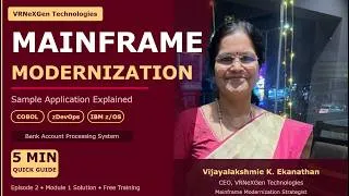 Thumbnail: Mainframe Modernization Sample Application EXPLAINED