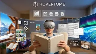 Thumbnail: HoverTome Books And Comics, Meta Quest 3 Mixed Reality e-Reader