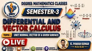Thumbnail: Gradient of a given function | Degree SEM-3 | Differential And Vector Calculus