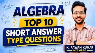 Thumbnail: DEGREE MATHEMATICS ALGEBRA | TOP 10 SHORT ANSWER TYPE QUESTIONS | Exam Important Questions