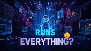 Thumbnail: Is There a Linux OS That Runs EVERYTHING? This One Is Absolutely Crazy!