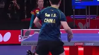 Thumbnail: Sun Yingsha: 4 - 0 advanced to the top 16 of women's singles. #tabletennis